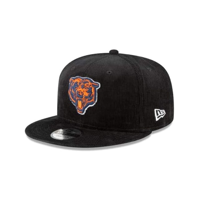 Chicago Bears Gorra | New Era NFL Corduroy 9fifty Snapback Cap Mexico - Negros